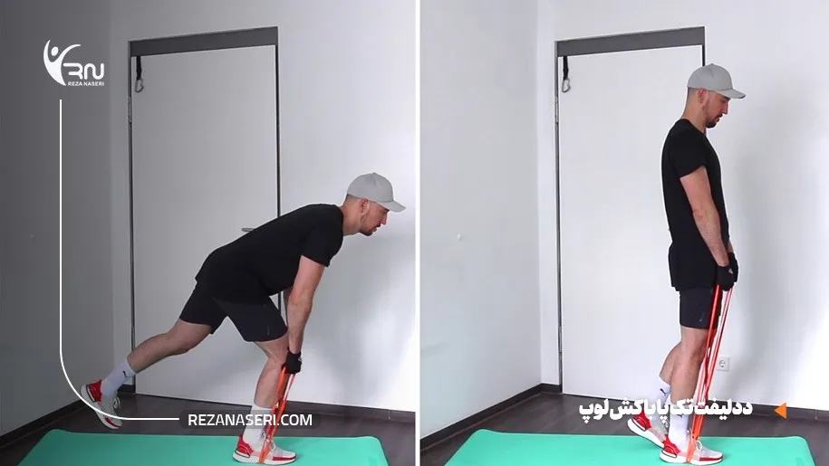 دد لیفت با کش لوپ